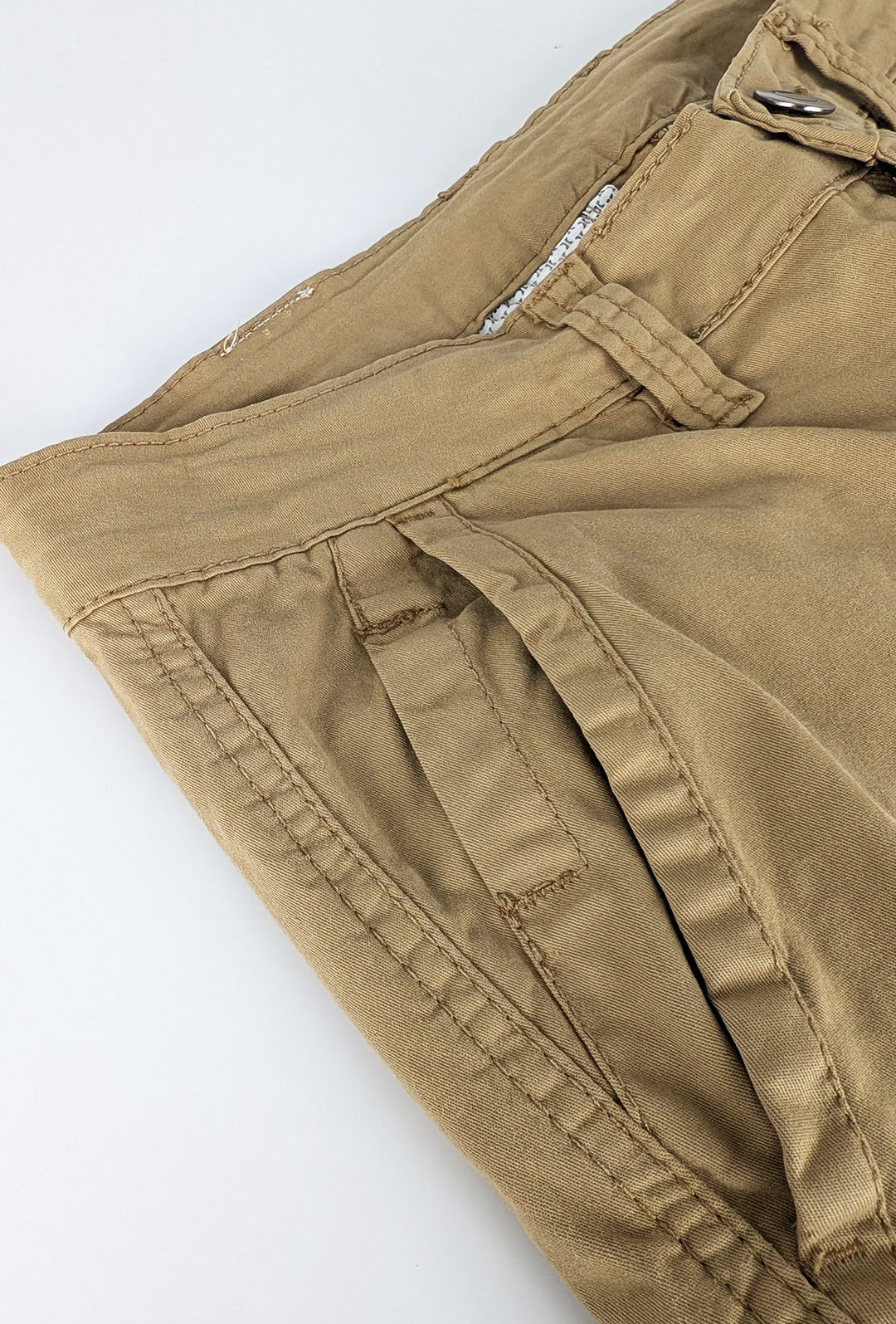 Bermuda Cargo uomo Pantaloncino Dresserd con tasconi laterali - CAMMELLO