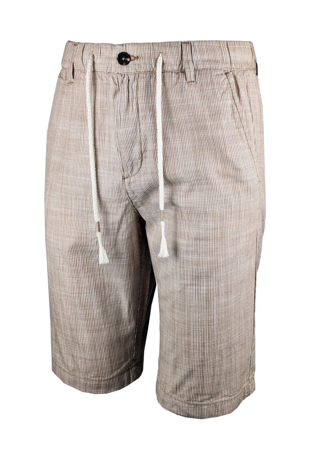 Bermuda Uomo cotone fiammato Pantalaccio corto Dresserd - BEIGE