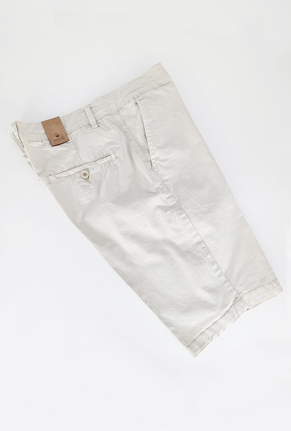 Bermuda uomo tasca america in cotone Pantaloncino Dresserd - BEIGE