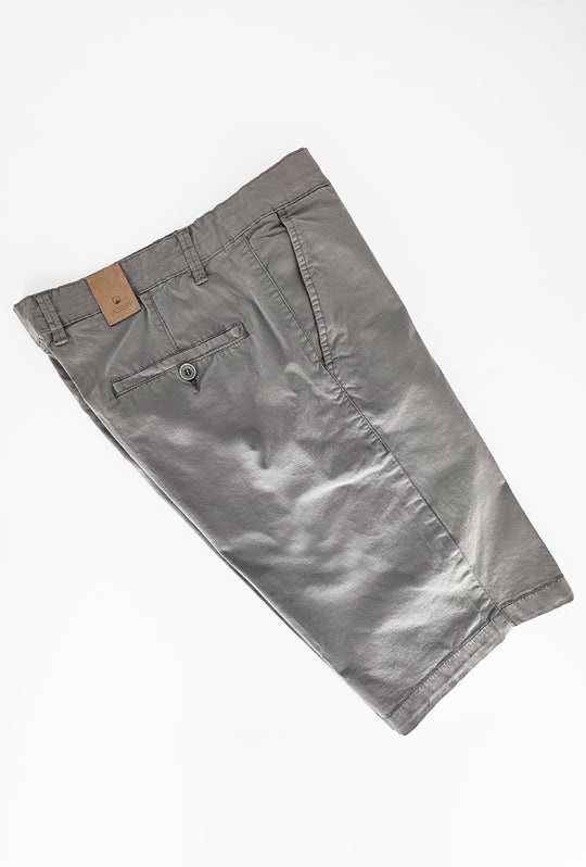 Bermuda uomo tasca america in cotone Pantaloncino Dresserd - GRIGIO