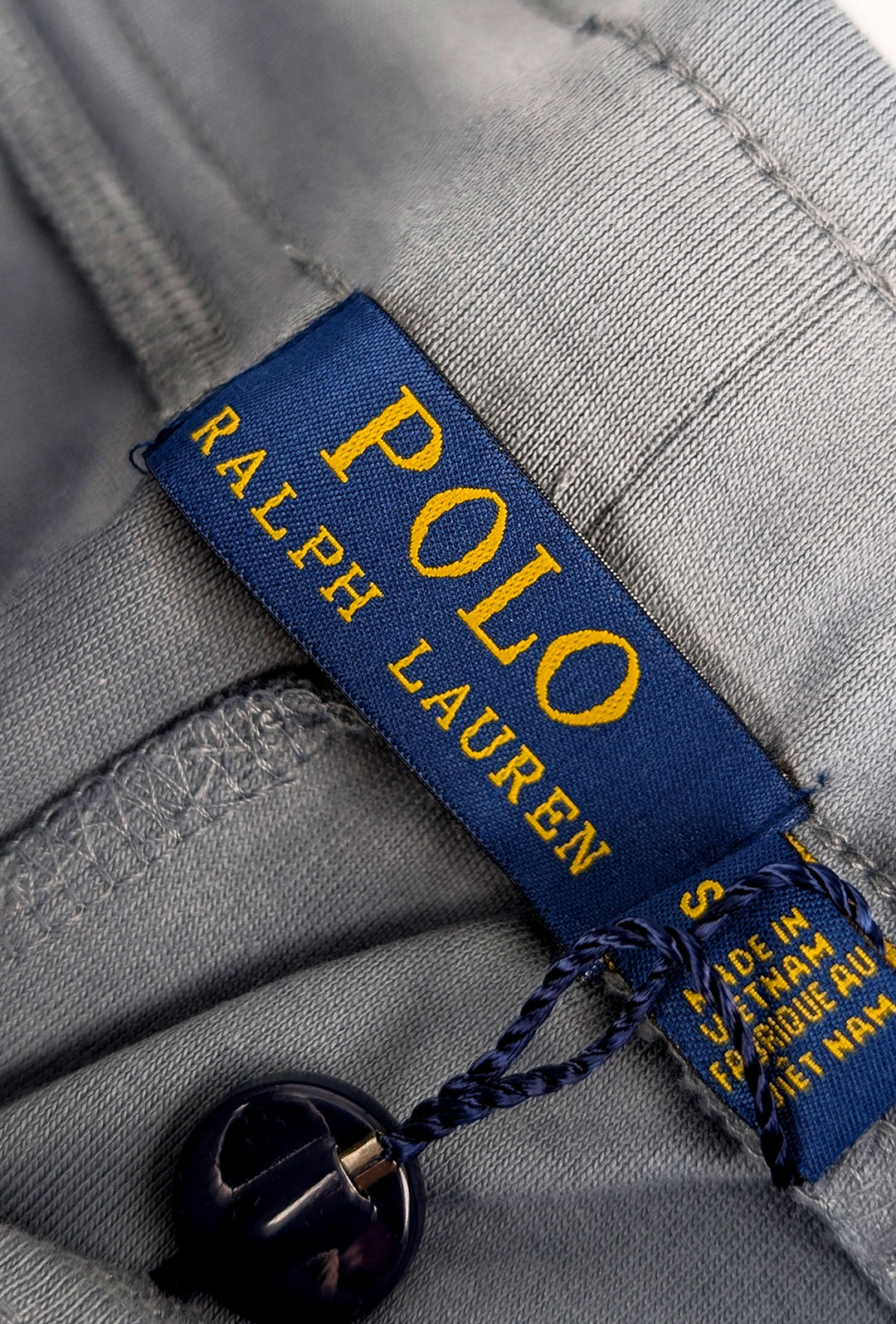 Bermuda uomo Ralph Lauren in maglia doppia Pantatuta Corto - GRIGIO