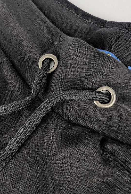 Bermuda uomo Ralph Lauren in maglia doppia Pantatuta Corto - NERO