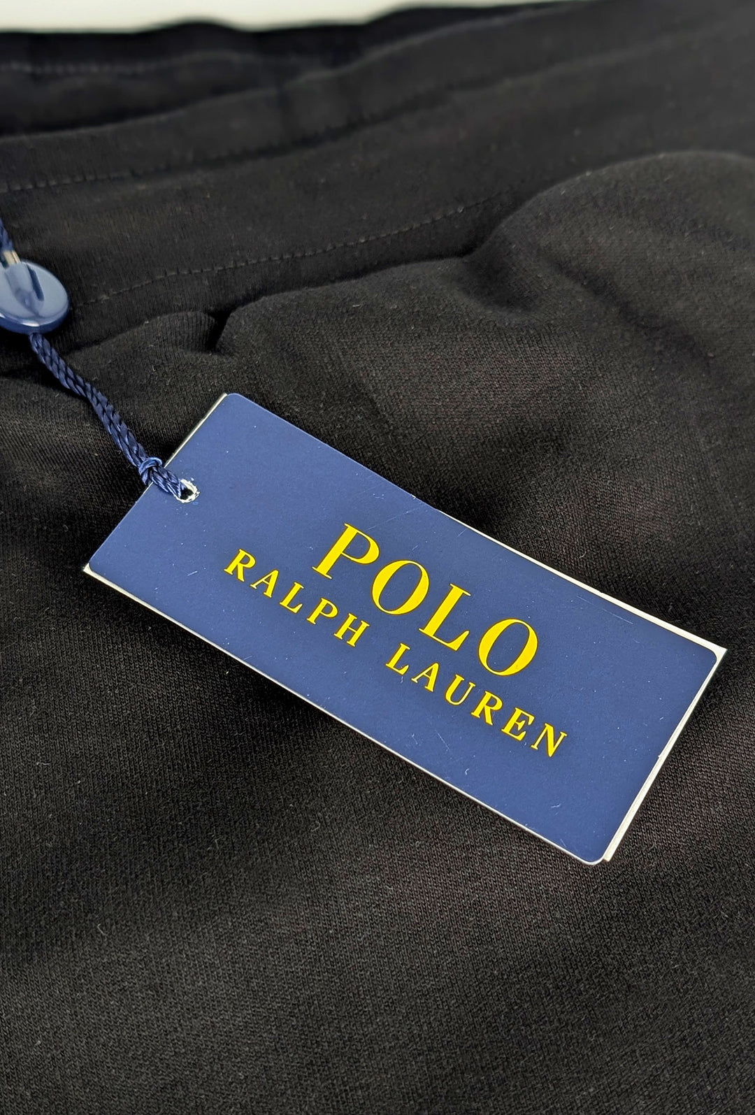 Bermuda uomo Ralph Lauren in maglia doppia Pantatuta Corto - NERO