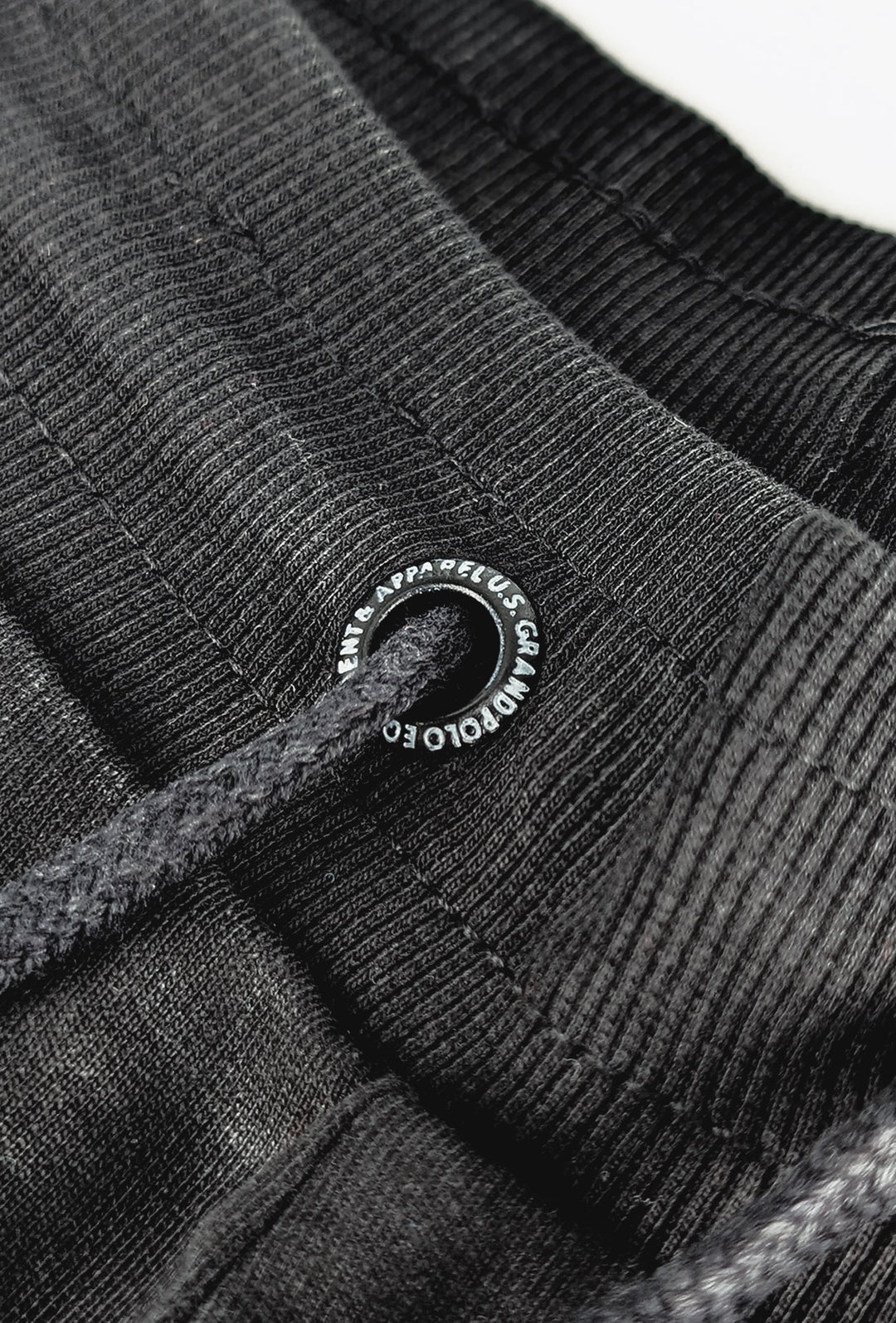 Bermuda Uomo U.S. Grand Polo Equipment & Apparel in cotone con elastico - NERO