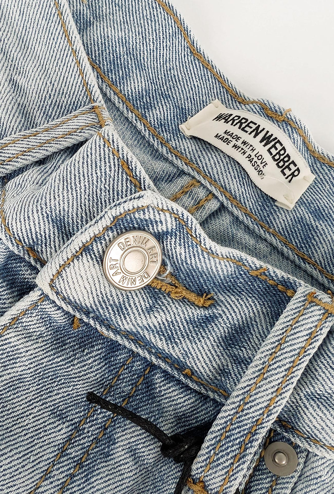 Bermuda Jeans Uomo Relax fit con strappi
