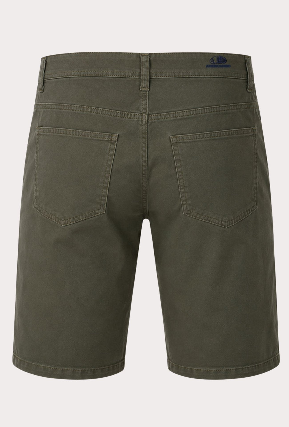 Bermuda uomo in cotone regular fit Americanino- VERDE MILITARE