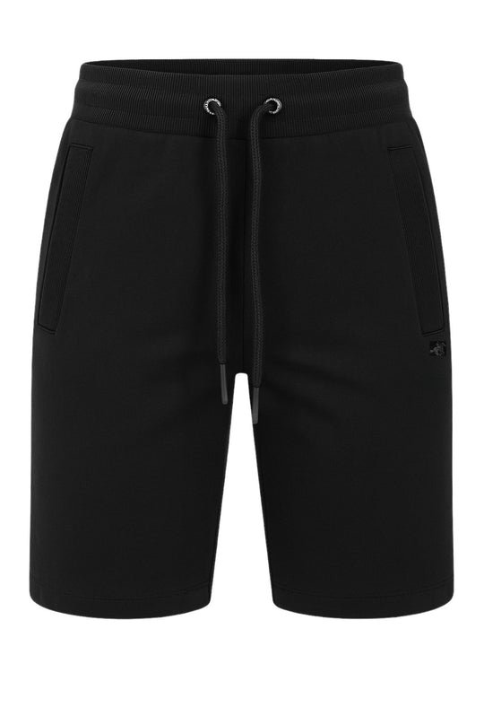 Bermuda Uomo U.S. Grand Polo Equipment & Apparel in cotone con elastico - NERO