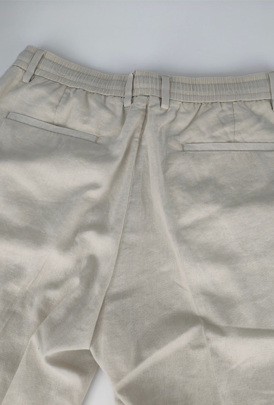 Bermuda Uomo lino e cotone DRESSERD- BEIGE