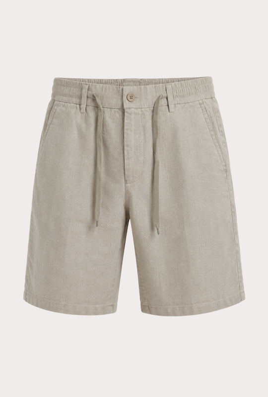 Bermuda Uomo lino e cotone DRESSERD- BEIGE