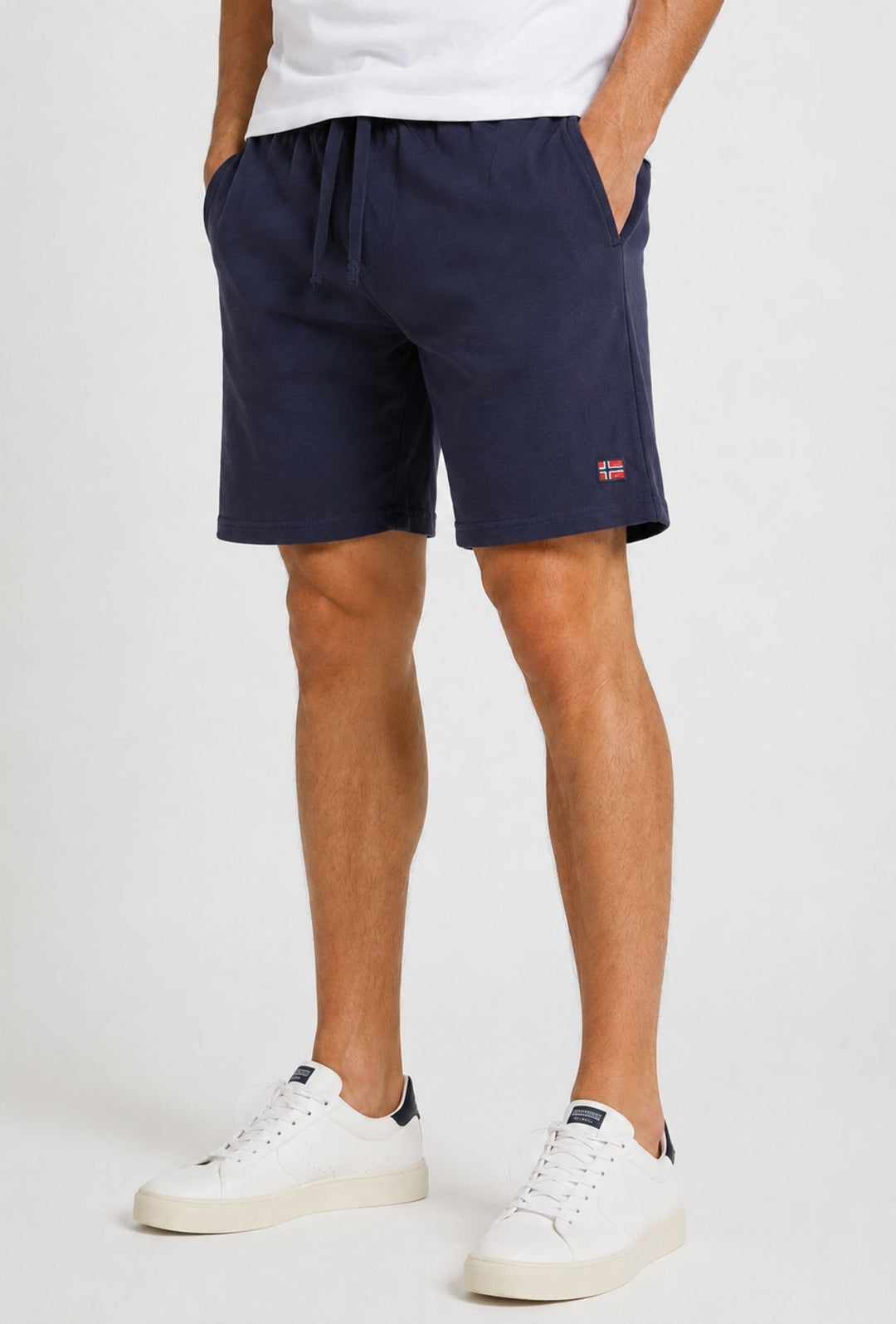 Bermuda Uomo NORWAY in tuta 100% Cotone- BLU NAVY