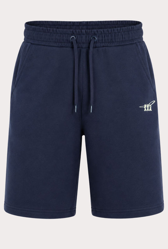 Bermuda uomo in tuta Pantaloncino con elastico HENRY COTTON'S-  BLU NAVY