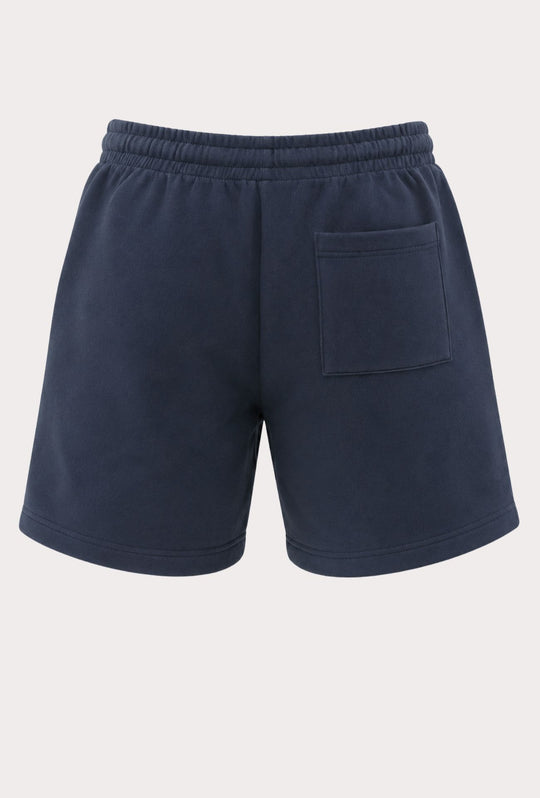 Bermuda Uomo in cotone felpato leggero non garzato DRESSERD- BLU