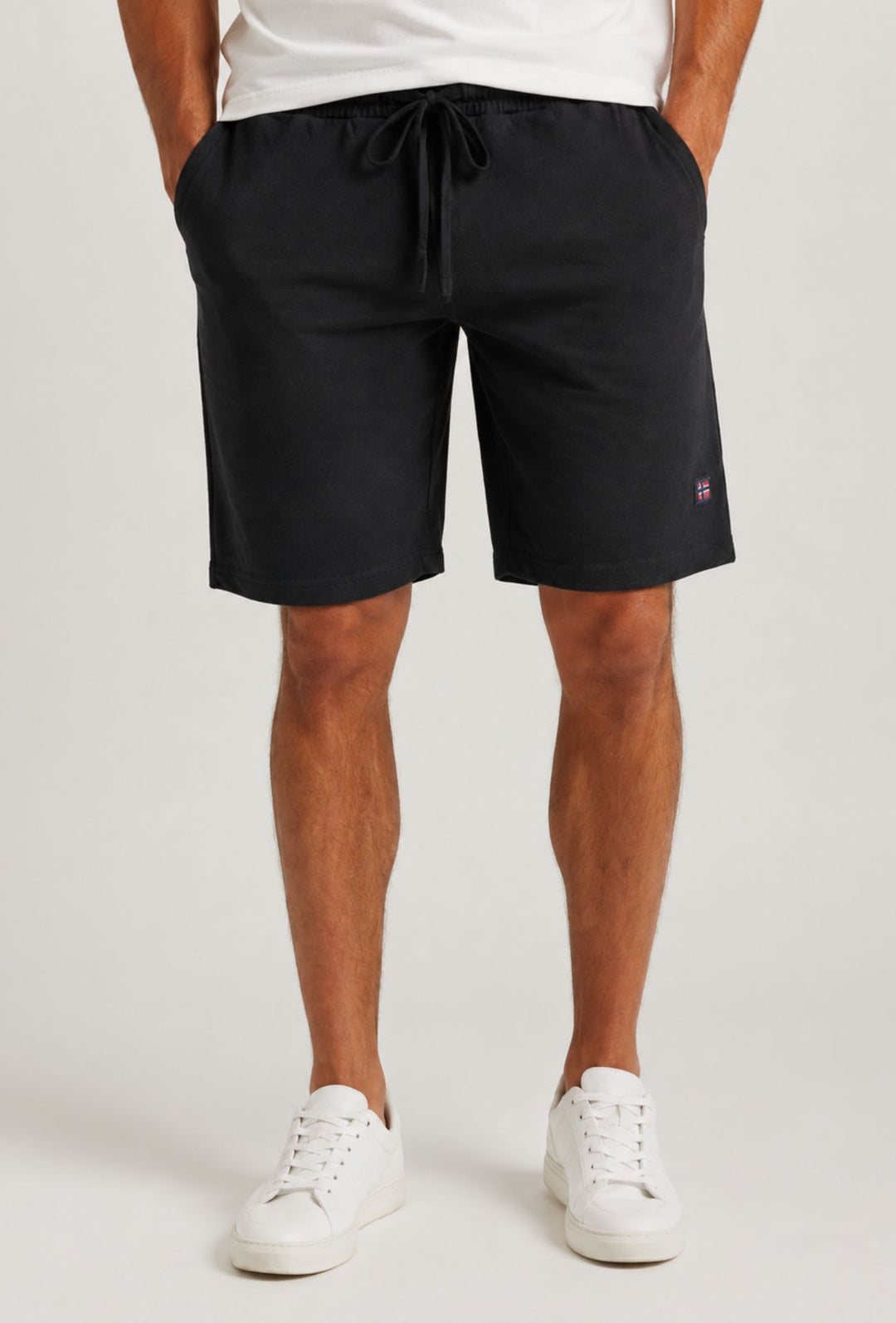 Bermuda Uomo NORWAY in tuta 100% Cotone- NERO