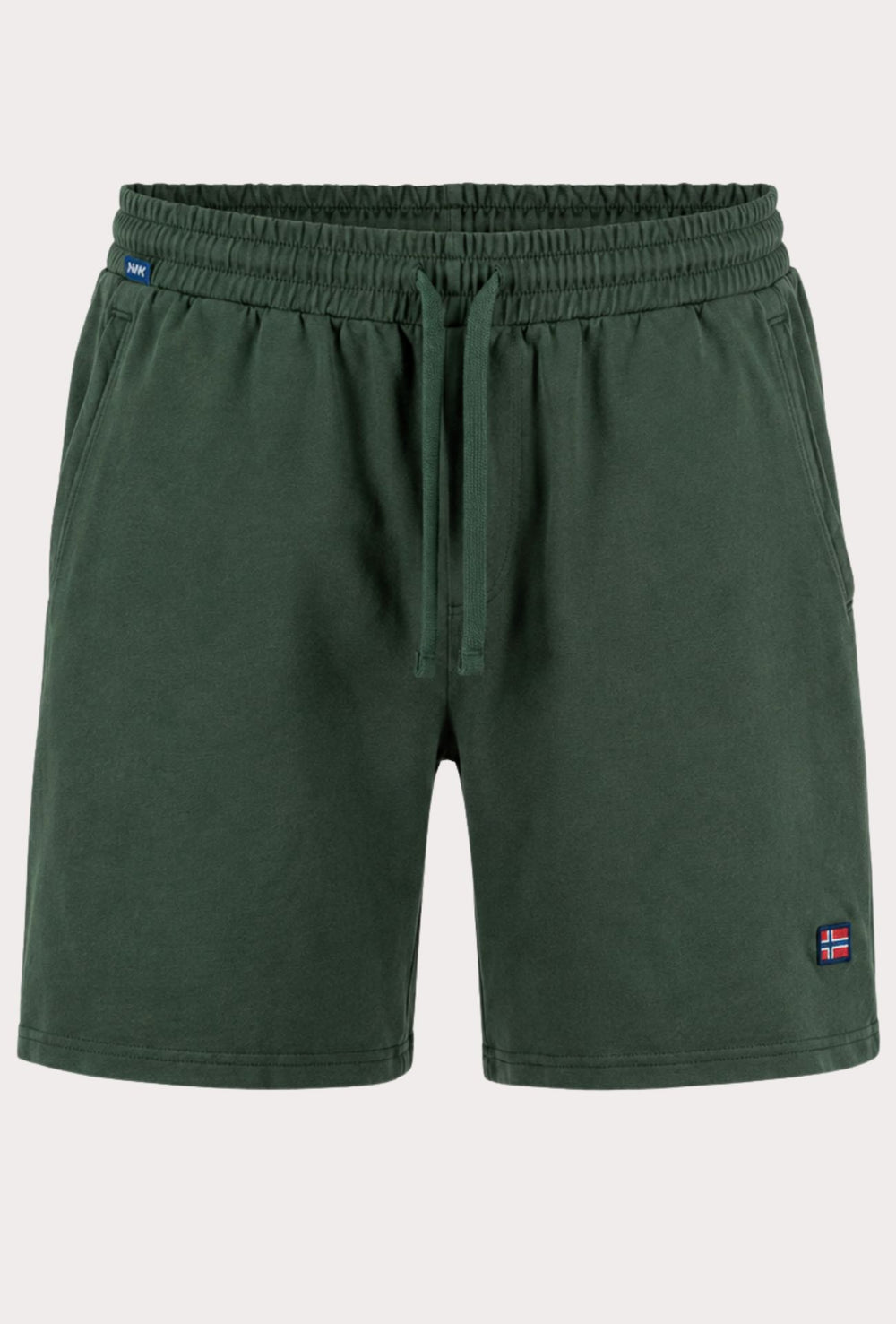 Bermuda Uomo NORWAY in tuta 100% Cotone- VERDE ARMY