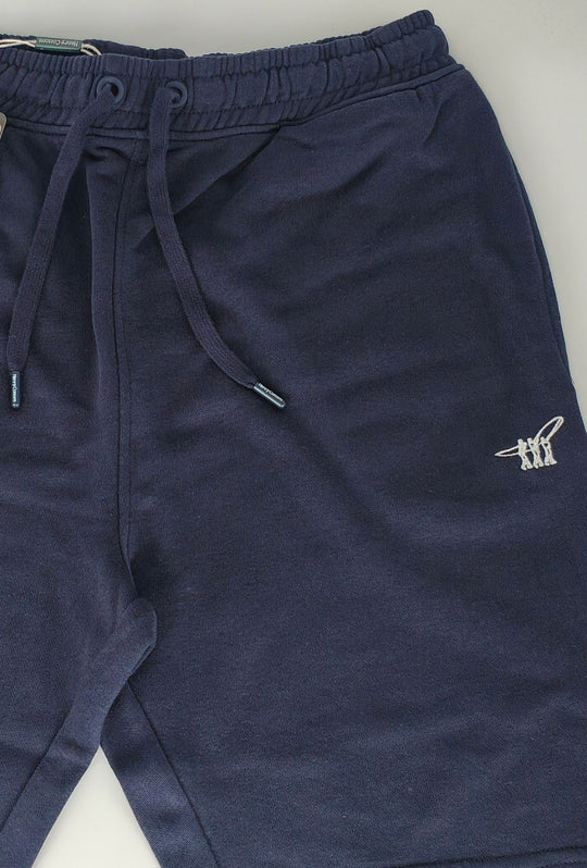 Bermuda uomo in tuta Pantaloncino con elastico HENRY COTTON'S-  BLU NAVY