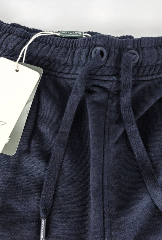 Bermuda uomo in tuta Pantaloncino con elastico HENRY COTTON'S-  BLU NAVY