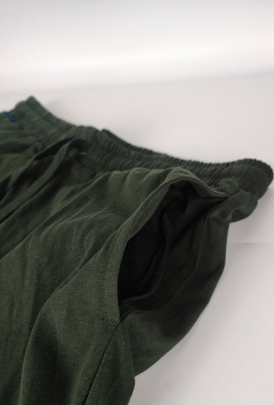 Bermuda Uomo NORWAY in tuta 100% Cotone- VERDE ARMY