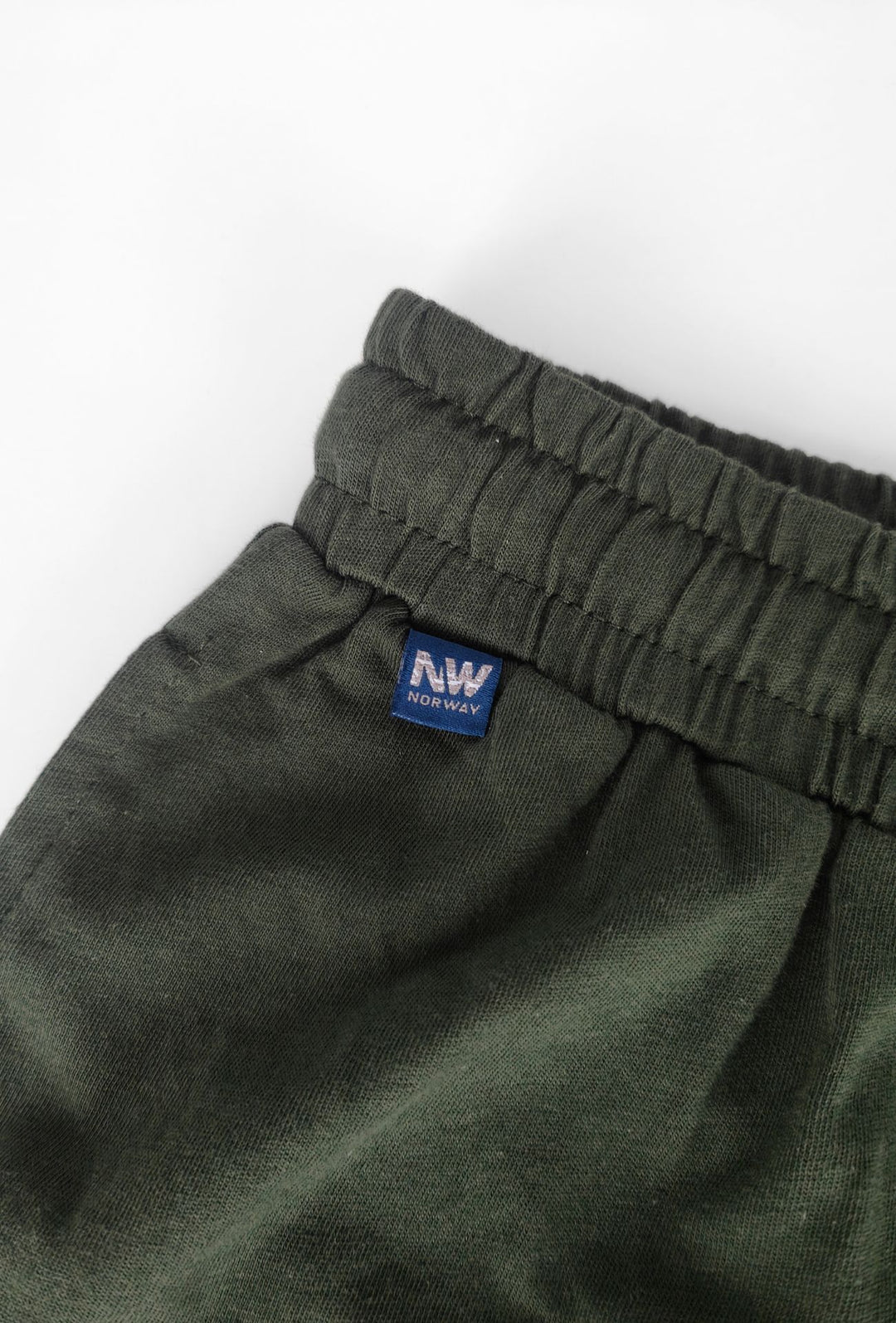 Bermuda Uomo NORWAY in tuta 100% Cotone- VERDE ARMY