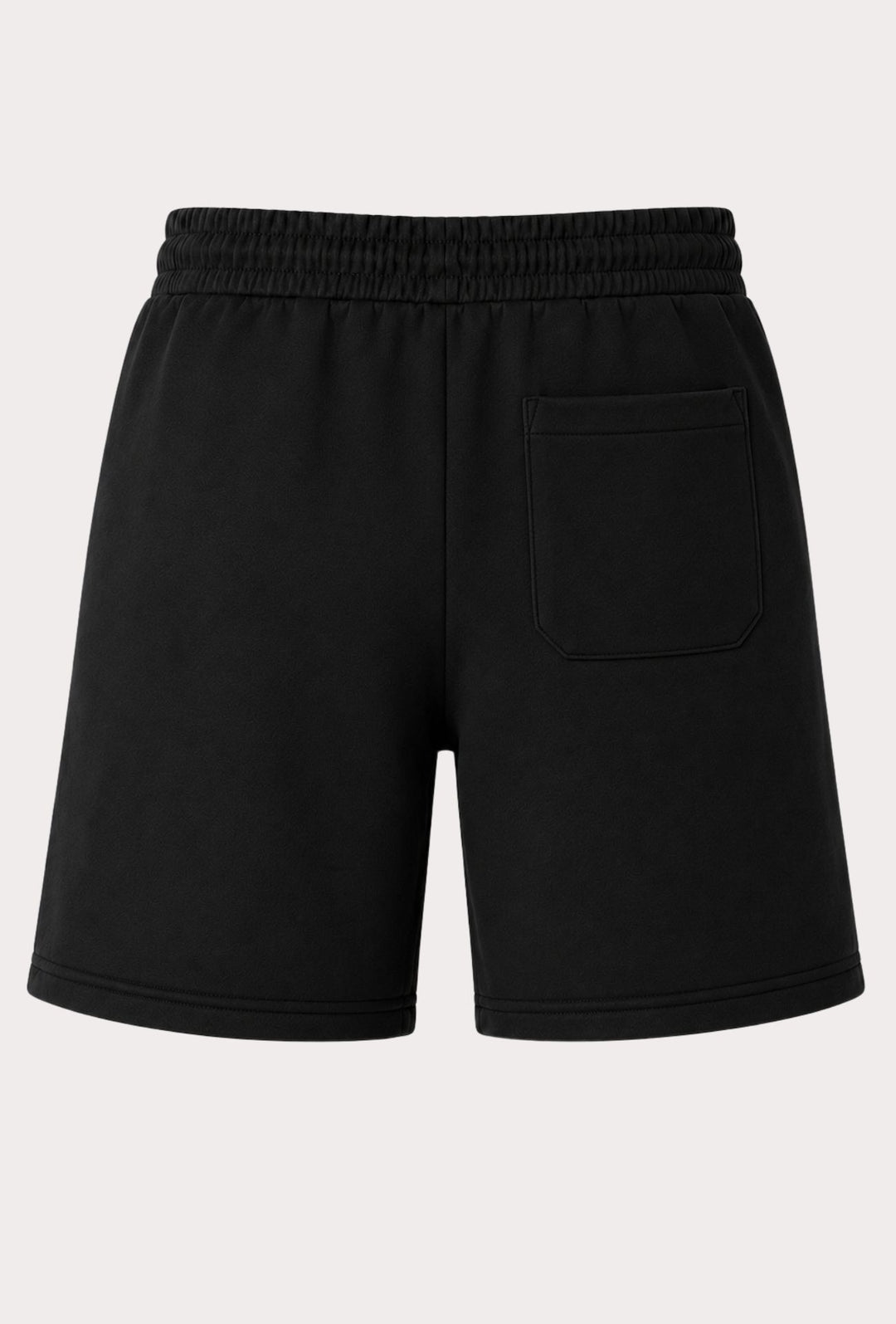 Bermuda Uomo in cotone felpato leggero non garzato DRESSERD- NERO