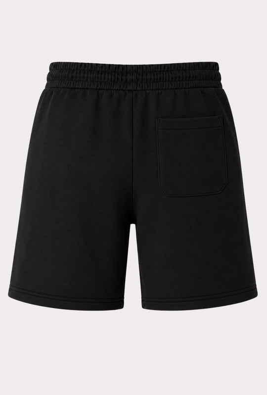 Bermuda Uomo in cotone felpato leggero non garzato DRESSERD- NERO