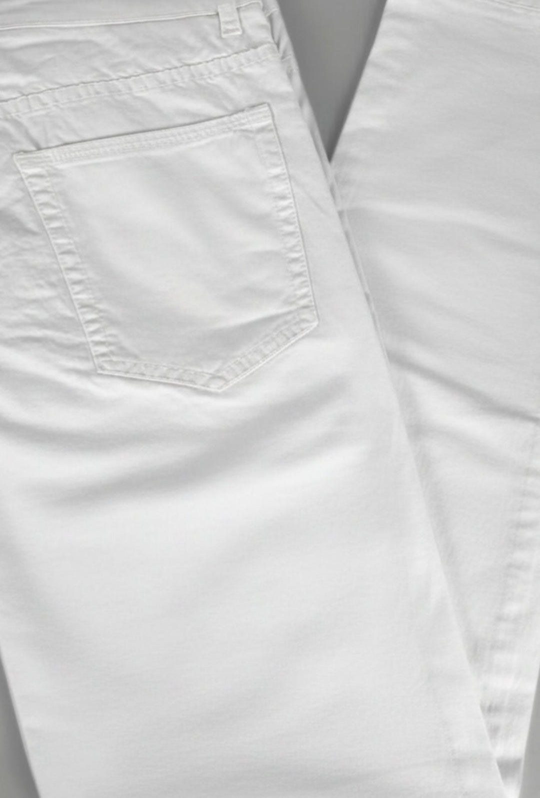 Pantalone uomo Portocervo 5 tasche in cotone leggero - BIANCO