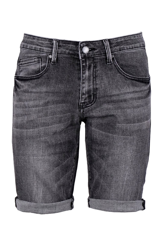 Bermuda Uomo Jeans corto grigio Dresserd - GRIGIO