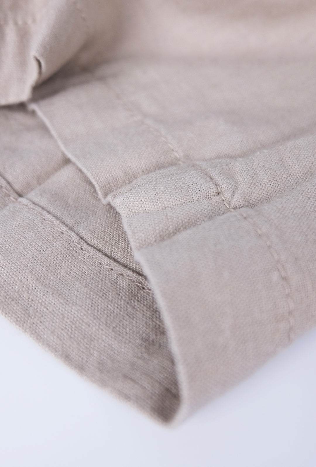 Bermuda Pantalaccio Uomo in Puro Lino - BEIGE