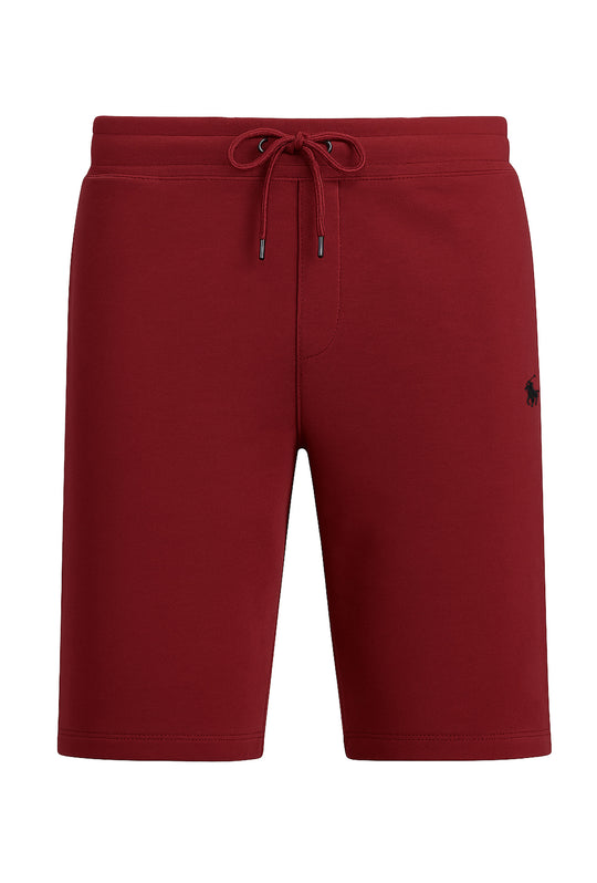 Bermuda uomo Ralph Lauren in maglia doppia Pantatuta Corto - BORDEAUX