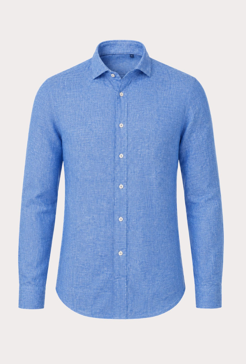 Camicia uomo 100% Lino fiammato Dresserd - DENIM