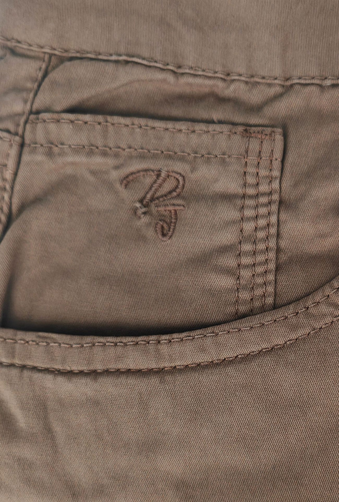 Pantalone uomo Portocervo 5 tasche in cotone leggero - CAMMELLO