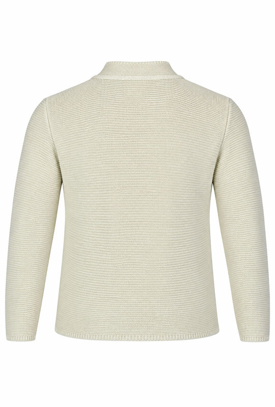 Cardigan Uomo Maglie in cotone con bottoni Giacca in maglia Semi Slim Fit  Dresserd - BEIGE