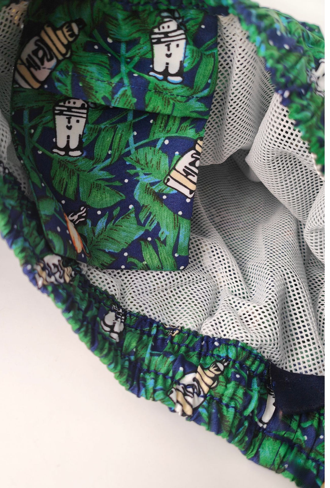 Costume da bagno uomo fantasia tropical mojito – VERDE TROPICALE
