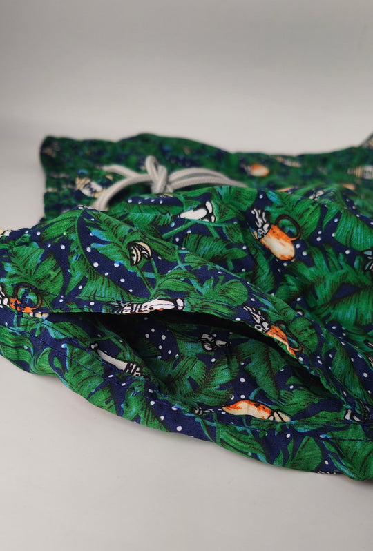 Costume da bagno uomo fantasia tropical mojito – VERDE TROPICALE