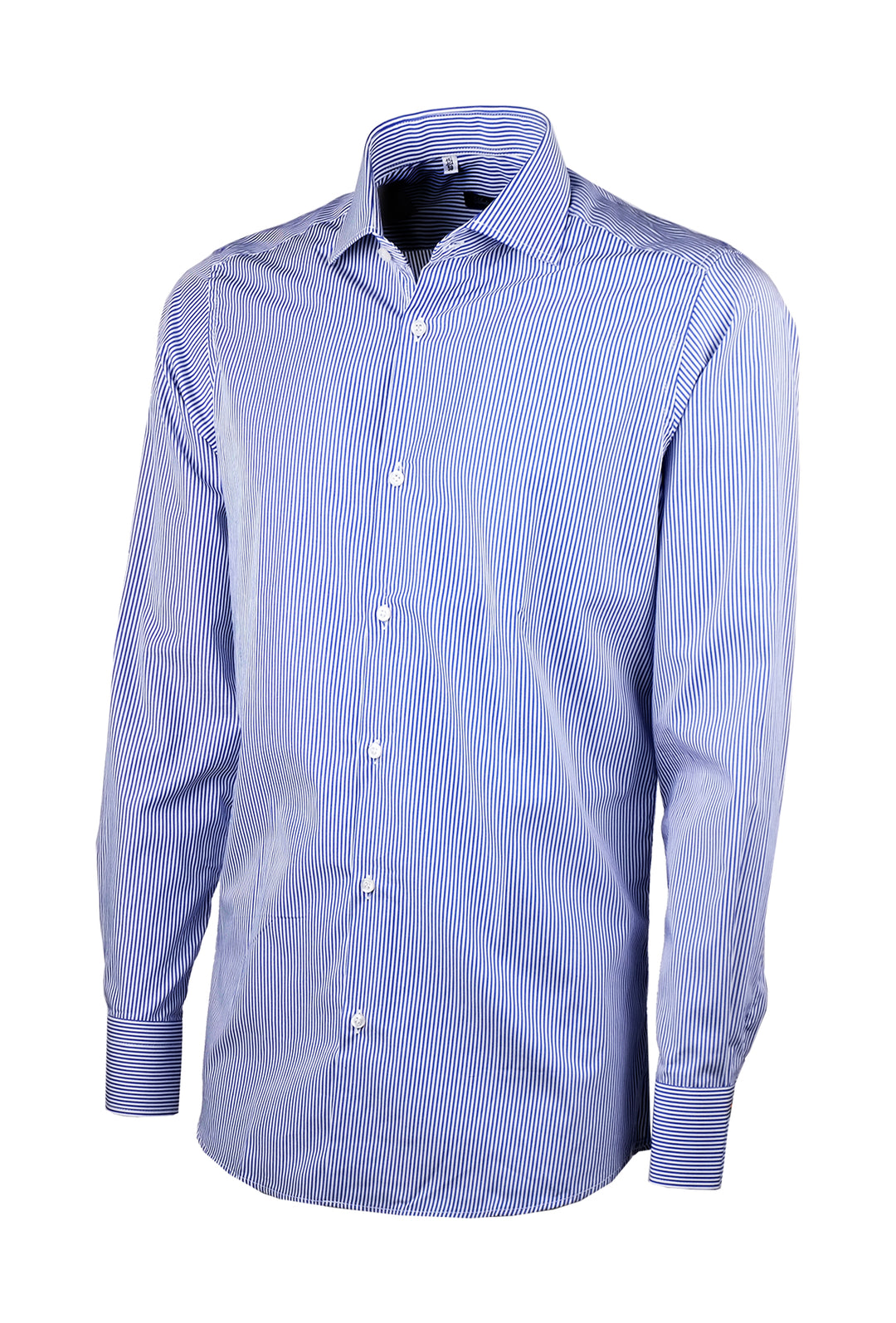 Camicia Uomo manica lunga rigata Collo francese Dresserd