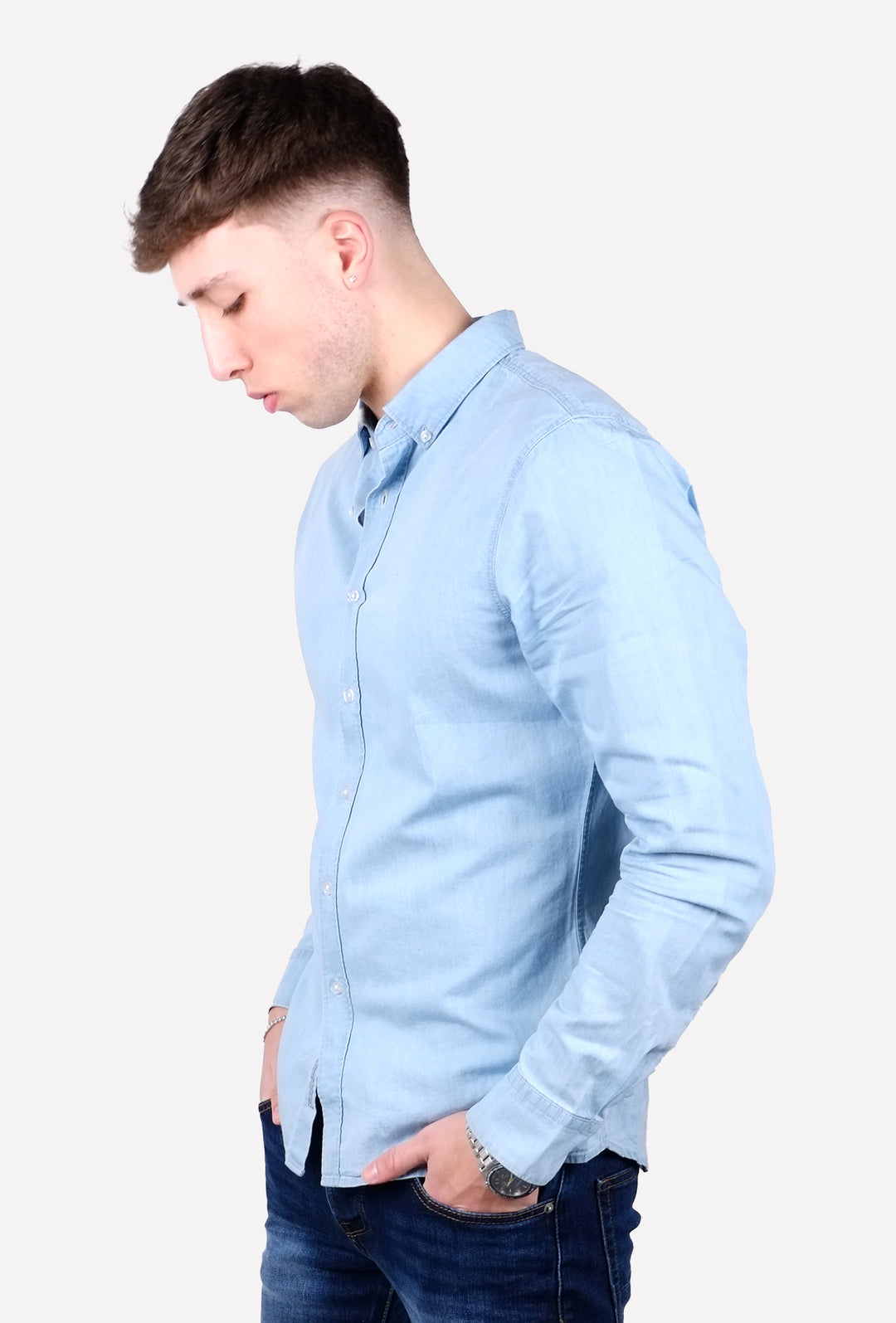 Camicia uomo di Jeans Calvin Klein Button down