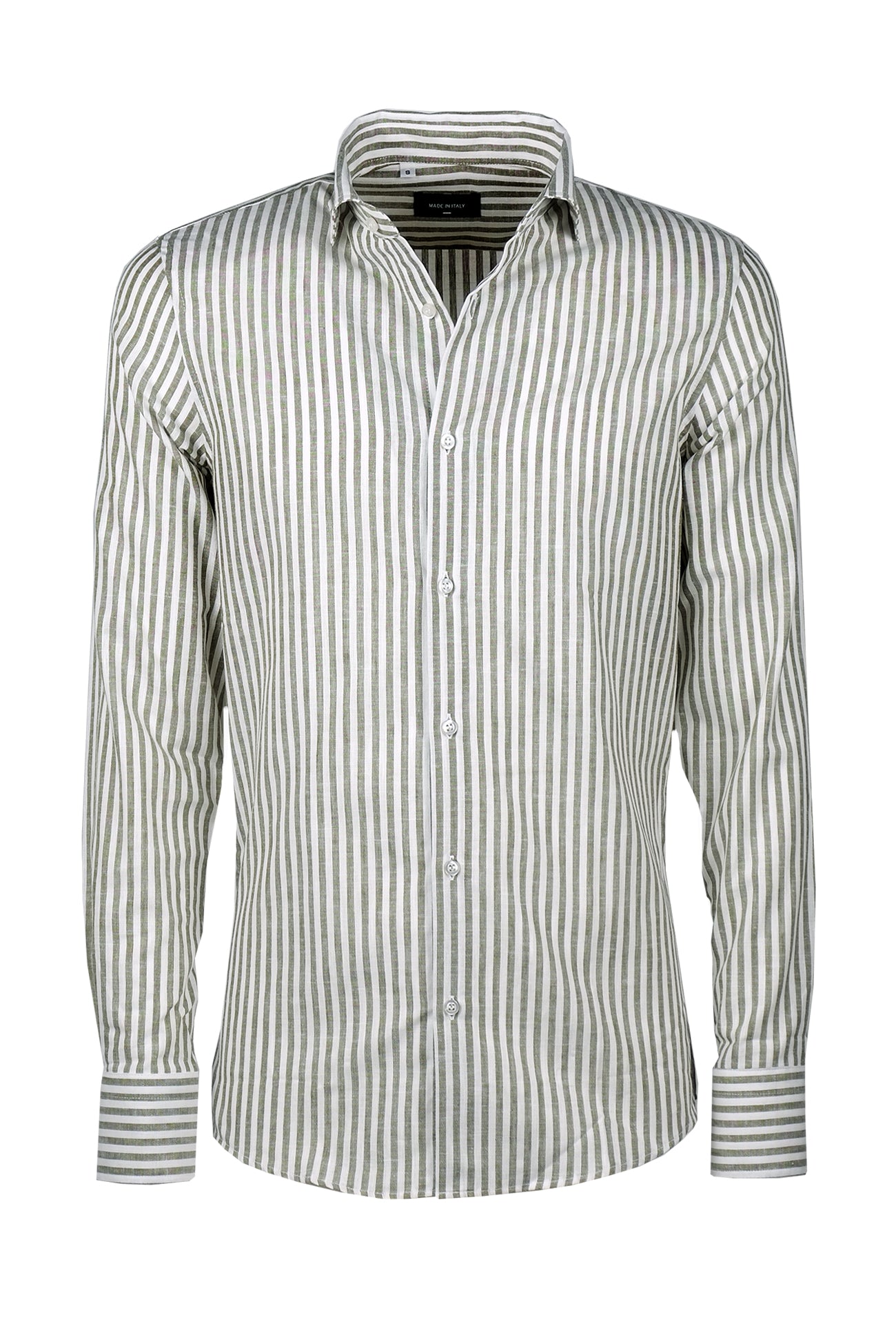 LBO - Completo Camicia Maniche Lunghe Collo alla Coreana e Pantalone Effetto Lino 1353 Blu Chiaro LBO - Completo Camicia Maniche Lunghe Collo alla Coreana e Pantalone Effetto Lino 1353 Blu Chiaro