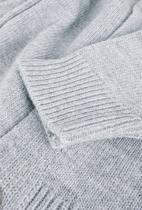 Cardigan Uomo in Lana Maglia Dresserd - GRIGIO