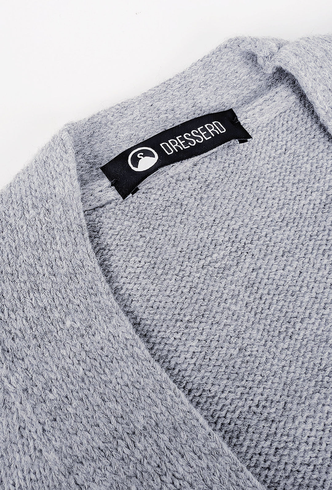 Cardigan Uomo in Lana Maglia Dresserd - GRIGIO