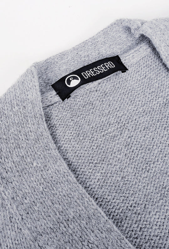Cardigan Uomo in Lana Maglia Dresserd - GRIGIO