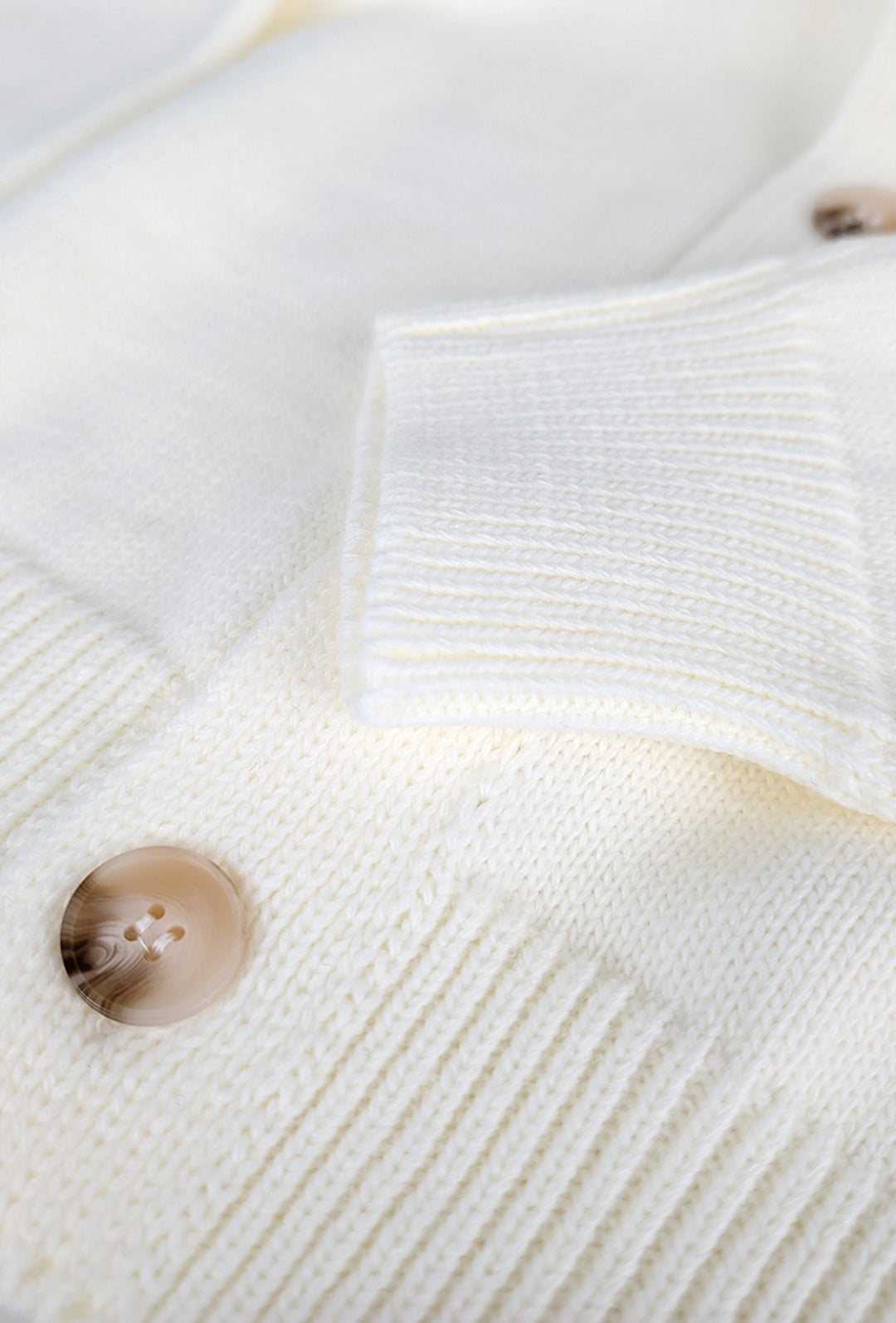 Cardigan Uomo in Lana Maglia Dresserd - PANNA