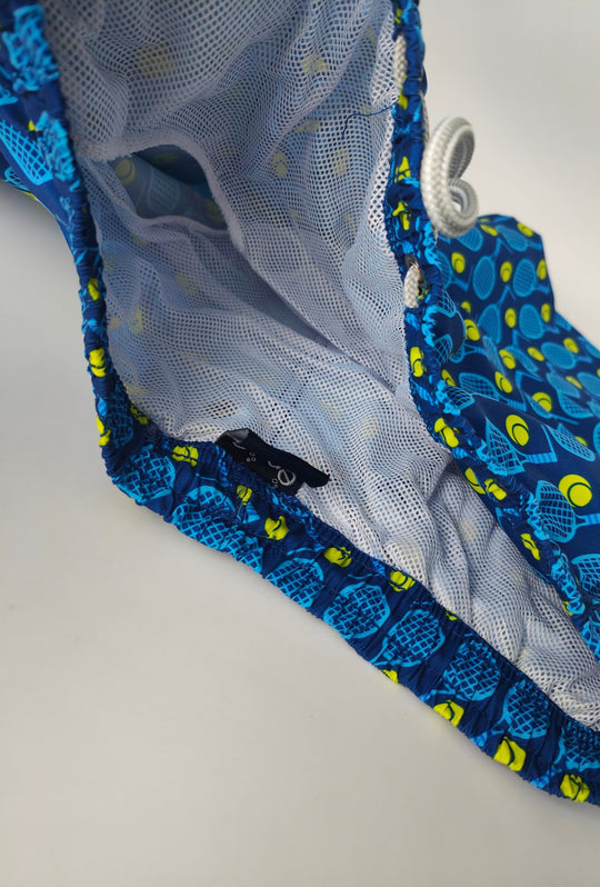 COSTUME UOMO CON FANTASIA TENNIS- BLU