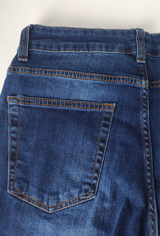 Pantalone Jeans uomo Slim Fit Bottega Napoletana-LAVAGGIO SCURO