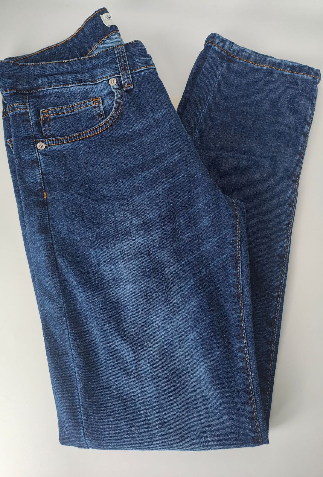 Pantalone Jeans uomo Slim Fit Bottega Napoletana-LAVAGGIO SCURO
