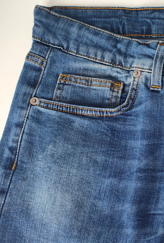 Pantalone Jeans Uomo Slim Fit Bottega Napoletana- LAVAGGIO SBIANCATO