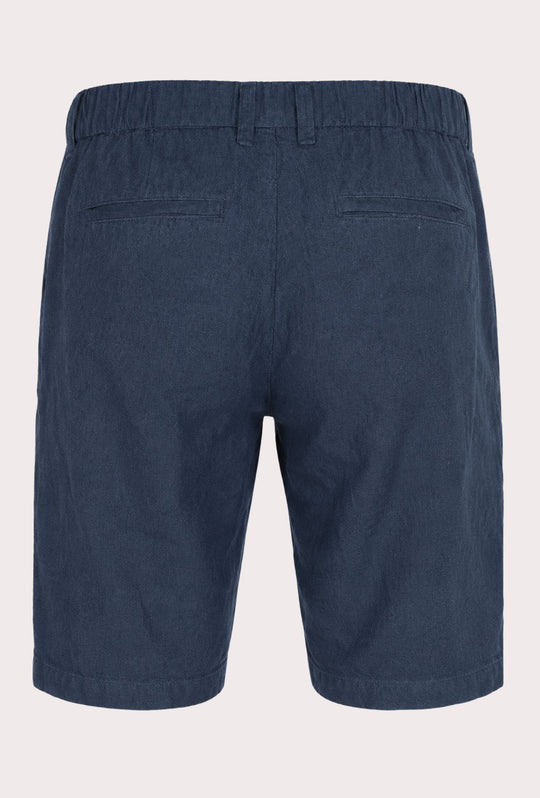 Bermuda uomo MISTO LINO  - DRESSERD - BLU NAVY