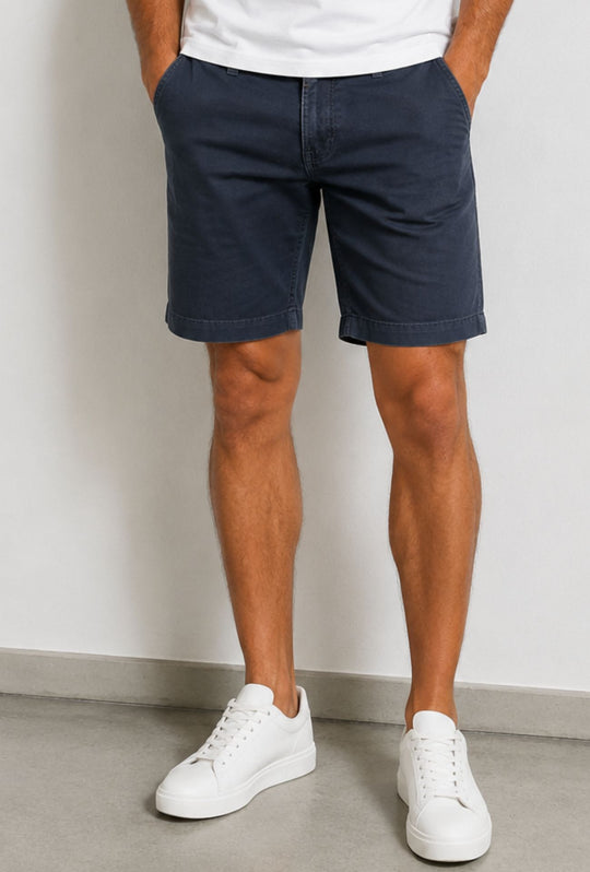 Bermuda uomo tasca america in cotone Pantaloncino Dresserd - BLU