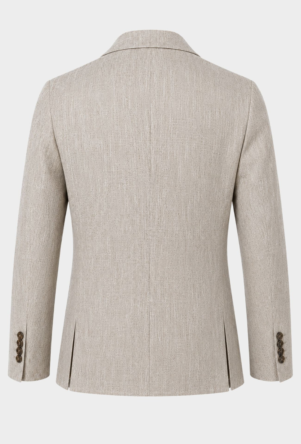 Giacca Uomo PORTOCERVO in Cotone e Lino Drop 7- BEIGE MELANGE