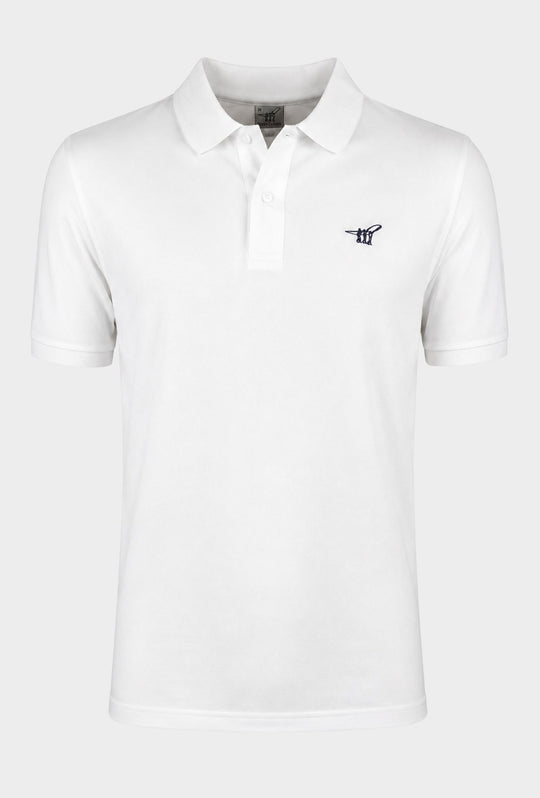 Polo Uomo HENRY COTTON'S in cotone piquet - BIANCO