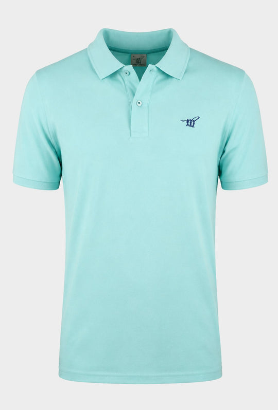 Polo Uomo HENRY COTTON'S in cotone piquet - TURCHESE