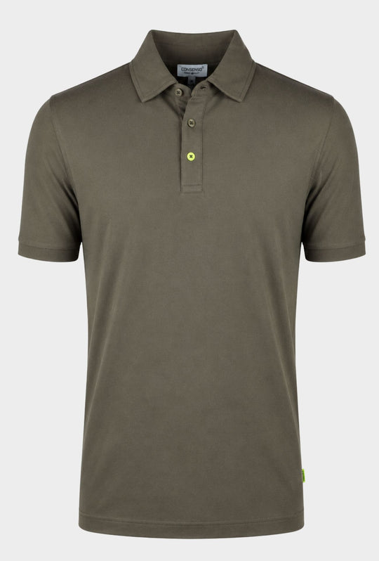 Polo Uomo CONSENSO manica corta - VERDE